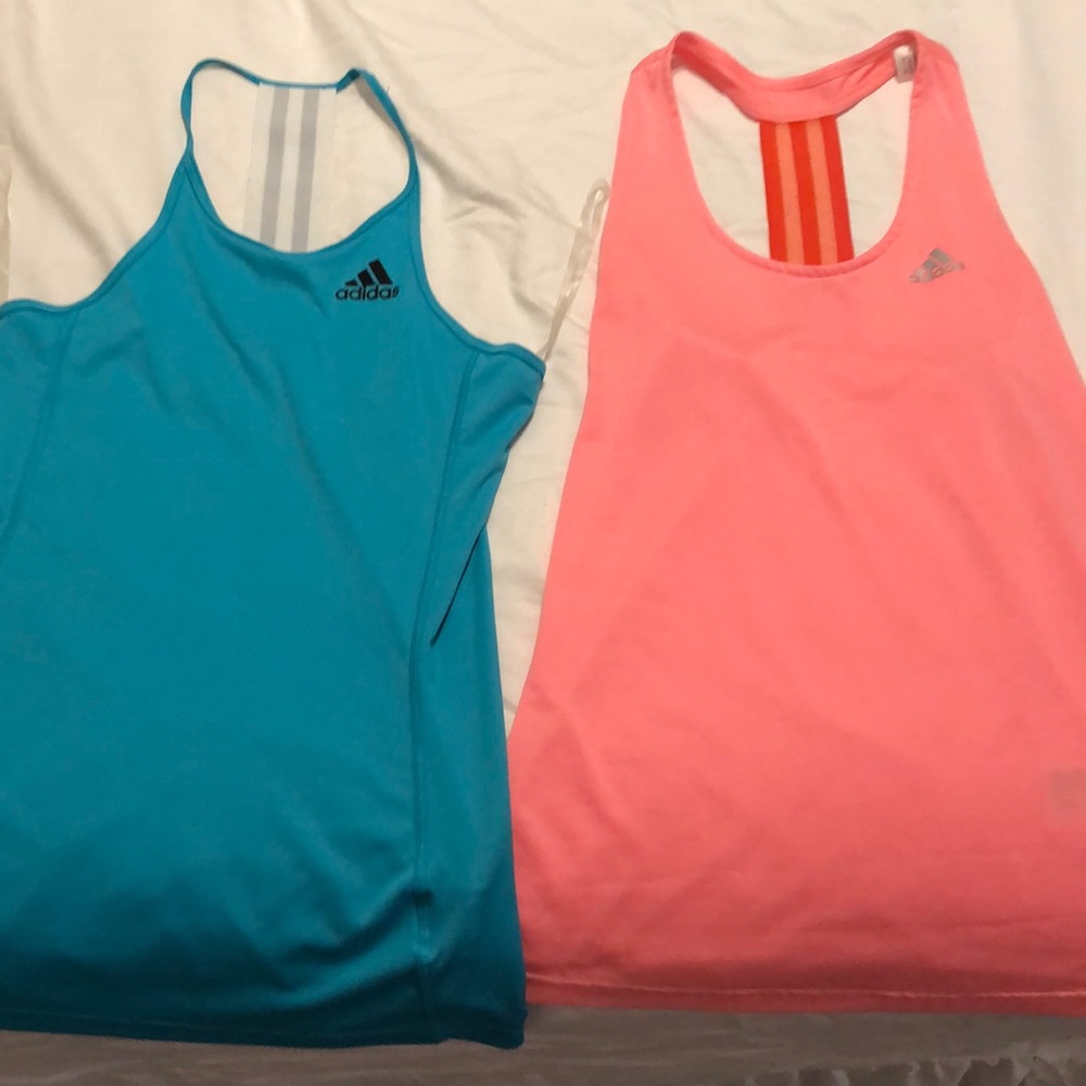 Adidas workout tanks